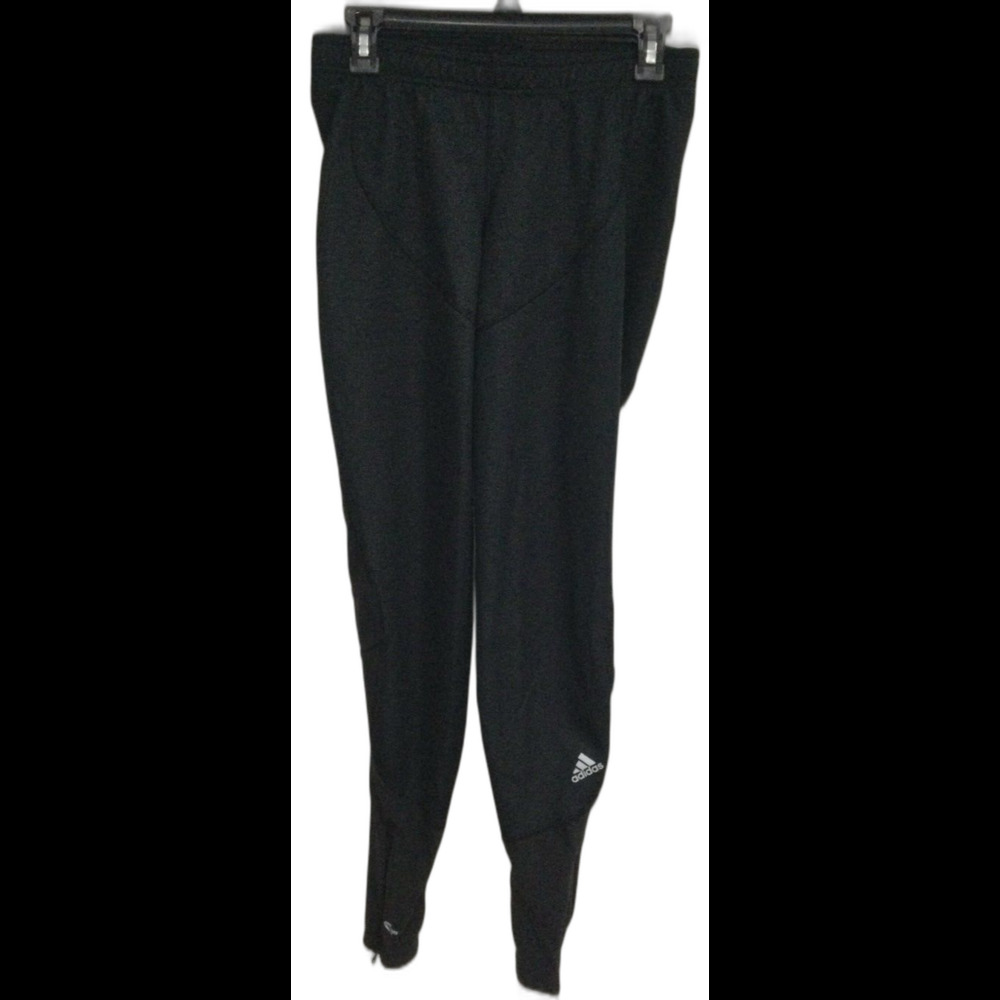 Adidas Pants Ladies Size L Black Cycling Clima 365 Body Mapping Lycra NWT